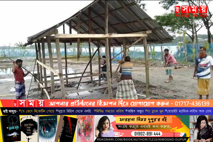 গলাচিপায় সরকারী জমি দখল মুক্ত করলেন  ইউএনও 